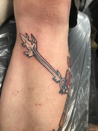 Explore navy tattoo ideas, creative tattoo ideas in San Marcos, available at Locally Famous Tattoo