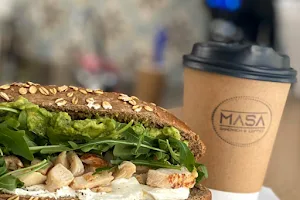 Masa Sandwich and Coffee image