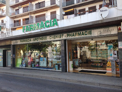 Farmacia Gratacos Paniagua, CB Plaça de Llevant, 6, 17480 Roses, Girona, España