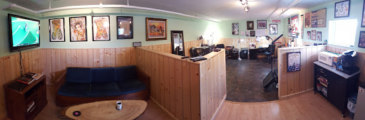 Explore butterfly cover up tattoo ideas, creative tattoo ideas in Traverse City, available at Traverse City Tattoo