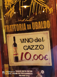 Trattoria Da Ubaldo à Lucca menu