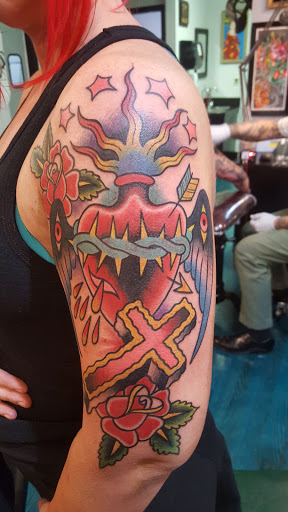 Explore medieval knight tattoo ideas, creative tattoo ideas in Reno, available at Aces Tattoo