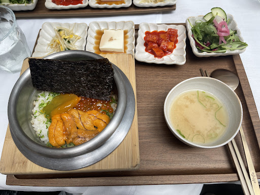 Uni and ikura sotbap $34