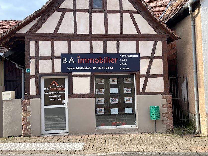 B.A. Immobilier à Quatzenheim