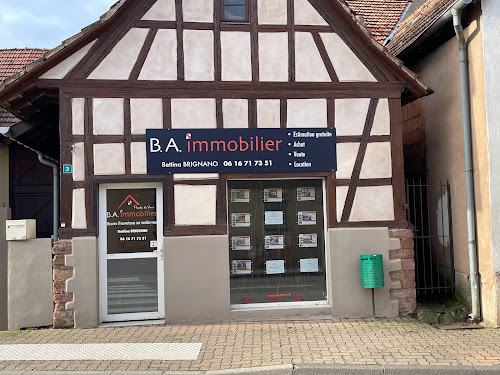 Agence immobilière B.A. Immobilier Quatzenheim