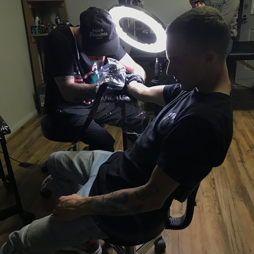 Explore manly tattoo ideas, creative tattoo ideas in Carbondale, available at Bonedale Tattoo