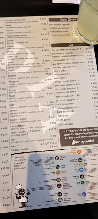 Arcadia Pizzeria Steak House à Carpeneda menu