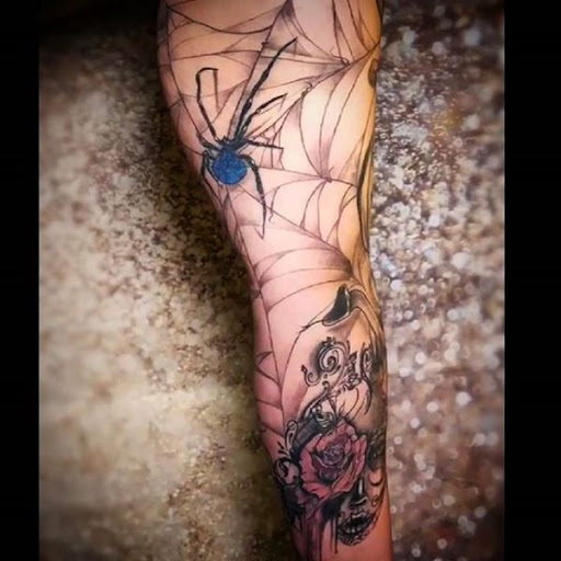 Explore axolotl tattoo ideas, creative tattoo ideas in Stowe, available at World Famous Monkey House Customs