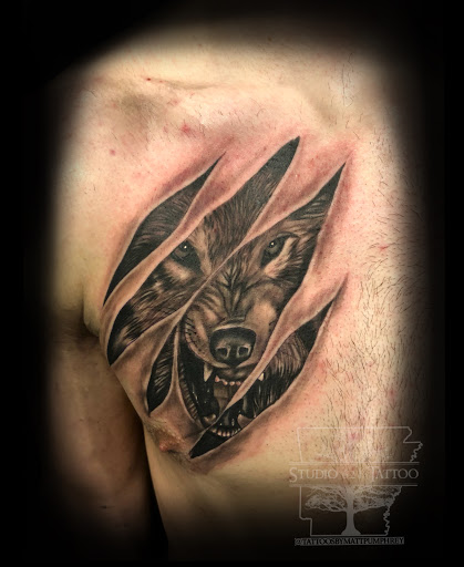 Find male tattoo ideas shoulder for your next unique tattoo in Pearcy at Studio 621 Tattoo