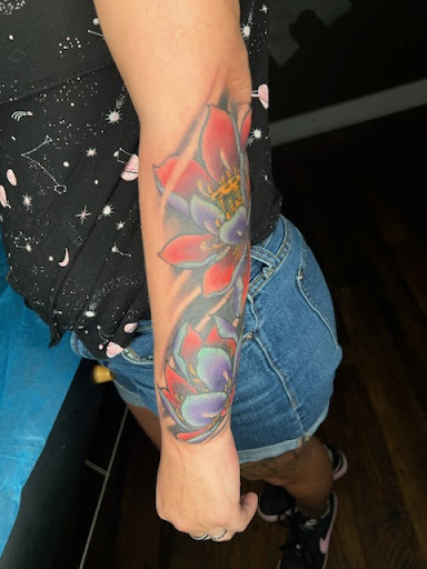 Explore ghost tattoo ideas, creative tattoo ideas in North Charleston, available at Breakthrough Tattoo