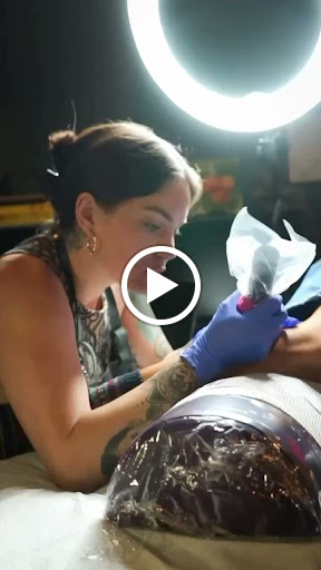 Explore bite me tattoo ideas, creative tattoo ideas in Kissimmee, available at Fallen Sparrow Tattoo Co