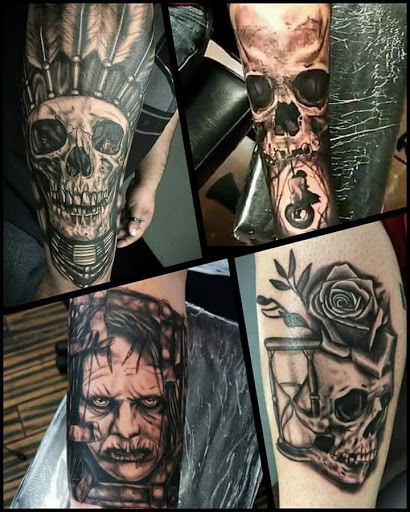 Explore line drawing tattoo ideas, creative tattoo ideas in Warsaw, available at Mosthigh Tattoos & Body Piercings