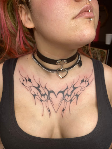 Explore little ghost tattoo ideas, creative tattoo ideas in Charleston, available at The Edge Tattoo Studio