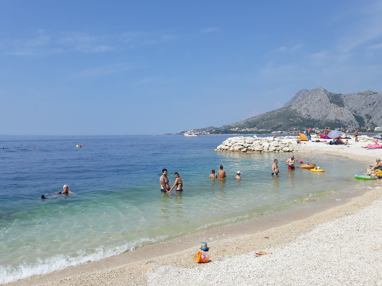 Photo de Brzet beach - endroit populaire parmi les connaisseurs de la détente