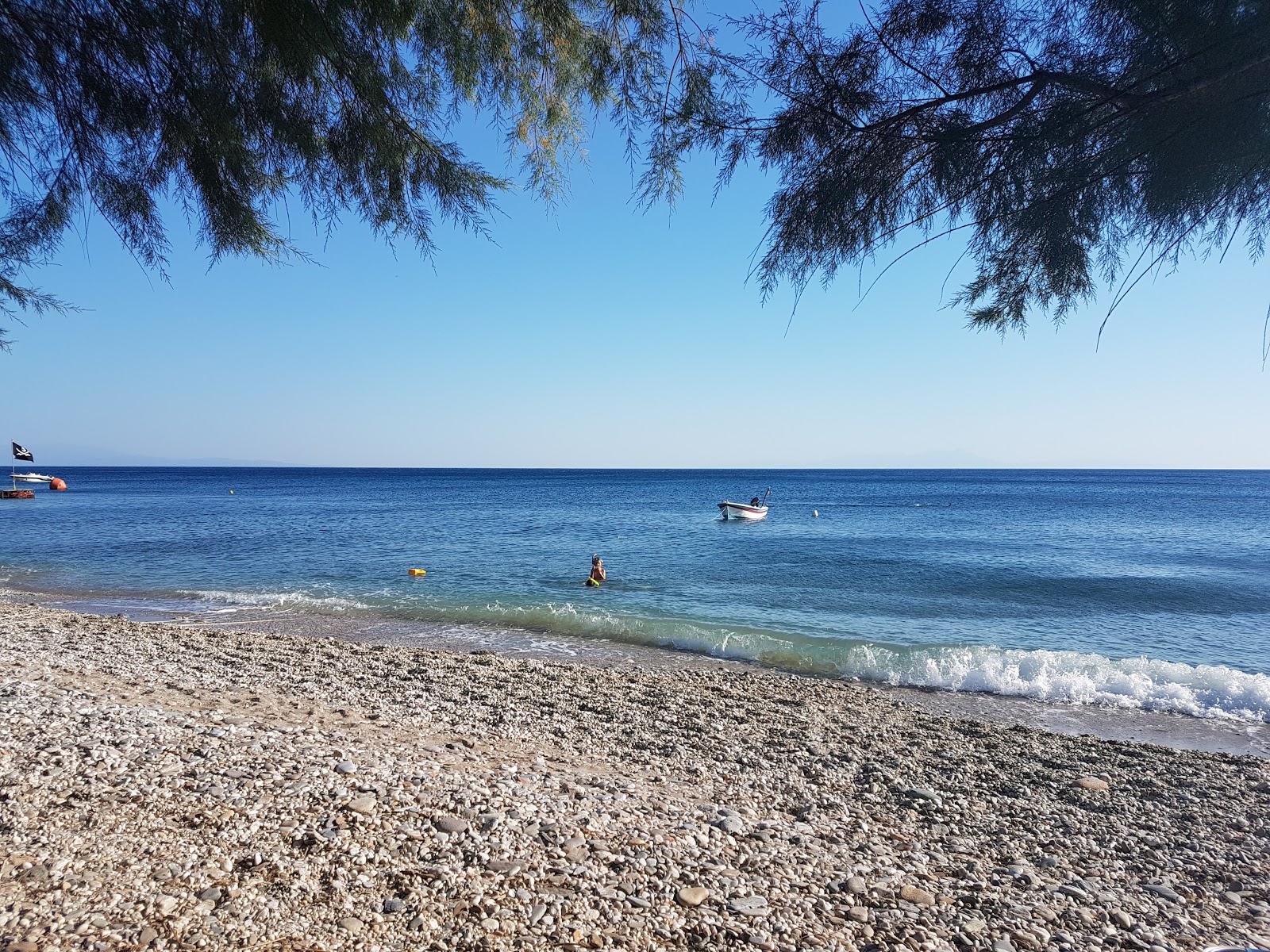 Fotografie cu Paralia Melinta - locul popular printre cunoscătorii de relaxare