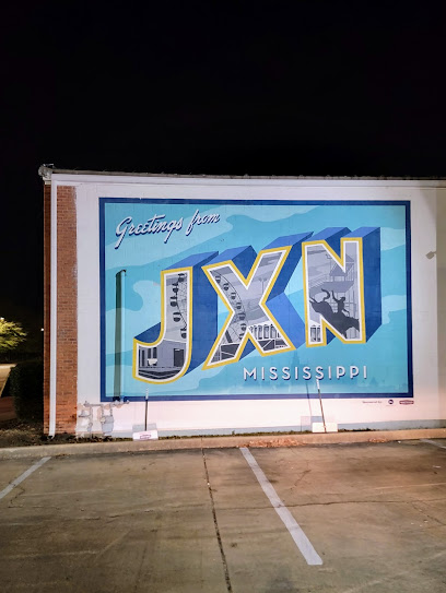 Greetings from Jackson, Mississippi Mural