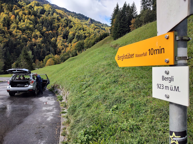 Parkplatz Wasserfall Berglistüber - Parkhaus