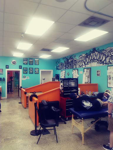 Explore betrayal tattoo ideas, creative tattoo ideas in New Orleans, available at Mid City Voodoux Tattoos