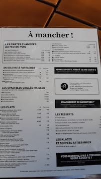 La Fignette à Strasbourg menu