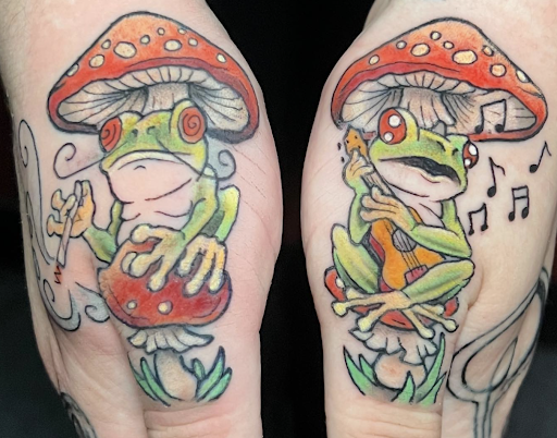 Explore back tattoo placement ideas, creative tattoo ideas in Saint Paul, available at Black Coffin Tattoo