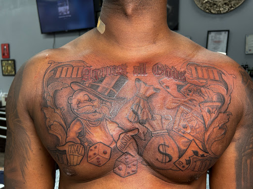 Explore loner tattoo ideas, creative tattoo ideas in El Paso, available at American Tattoo Society of Ft Bliss