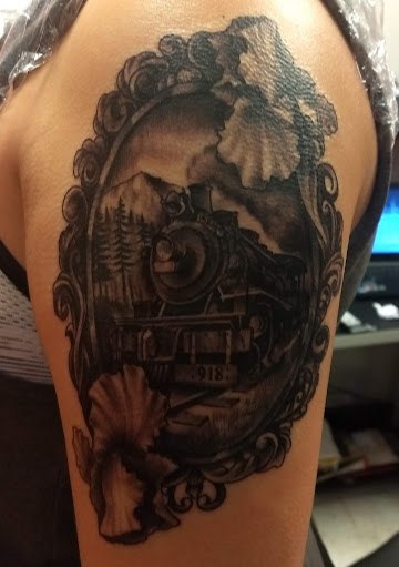 Explore birthday number tattoo ideas, creative tattoo ideas in Roanoke, available at Asylum Studios
