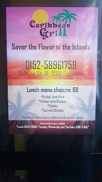 Caribbean Grill à Grafenwöhr menu