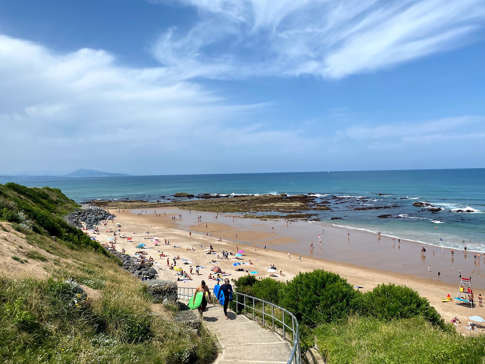 Zdjęcie Plage Marbella z powierzchnią beżowy piasek