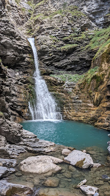 Cascade de la Lance à Colmars