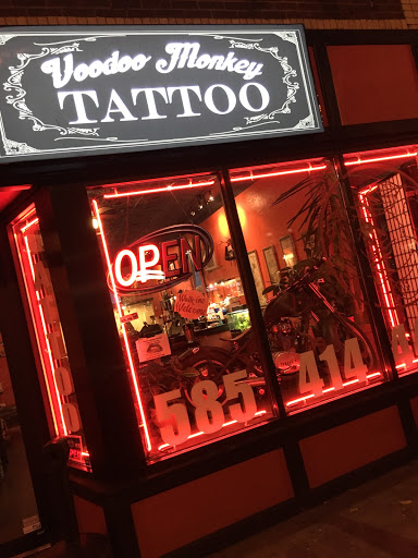 Voodoo Monkey Tattoo, 772 Monroe Ave, Rochester, NY 14607, USA, 