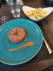 Steak tartare du Restaurant français L'Angelot à Pont-l'Évêque - n°9