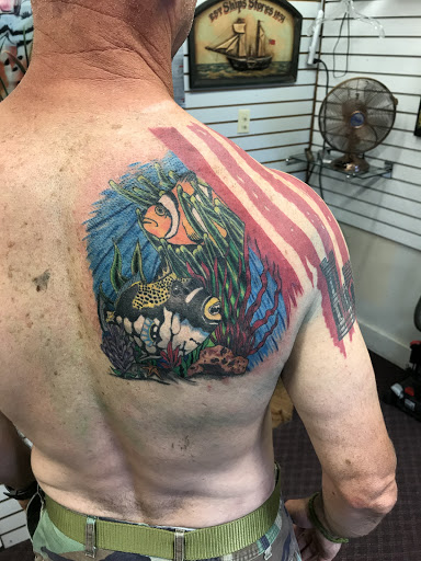 Explore ladies hand tattoo ideas, creative tattoo ideas in Eureka Springs, available at Sailors Luck Tattoo