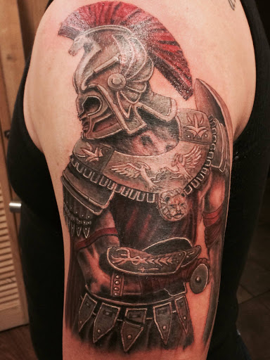 Explore chest and arm tattoo ideas, creative tattoo ideas in Salida, available at Integrity Tattoo