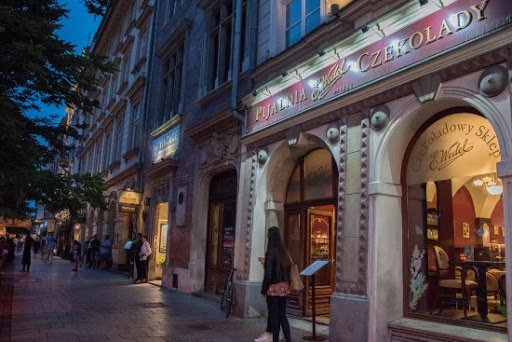 Churros with chocolate in Katowice