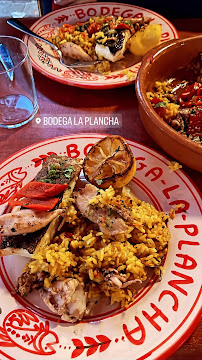 Paella du Restaurant français Bodéga La Plancha à Saint-Jean-de-Luz - n°5