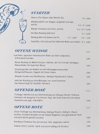 Menu du Seekiste à Nebel