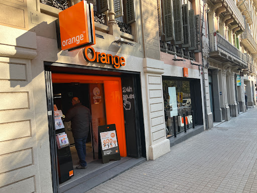 Tiendas orange en Barcelona