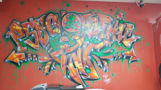 Tattoo Shop «Psychopathic Ink Tattoo & Piercings», reviews and photos, 129 E Beaufort St, Normal, IL 61761, USA