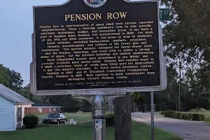 Pension Row Historical Marker image