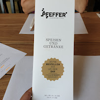 Pfeffer Lebensmittel im histor. Fleischhaus à Heilbronn menu