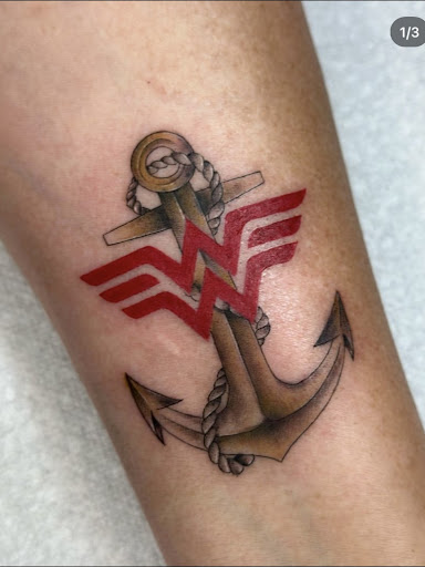 Explore leg sleeve tattoo ideas, creative tattoo ideas in Goose Creek, available at Red Kirin Tattoo