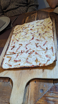 Tarte flambée du Restaurant de spécialités alsaciennes Restaurant Les Chauvins Père & Fils à Strasbourg - n°10