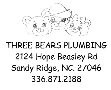 Three Bears Plumbing in Sandy Ridge, North Carolina