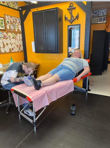 Explore half sleeve flower tattoo ideas, creative tattoo ideas in Ambler, available at Tattoo GalaxyAmbler Piercing & Custom Tattoos