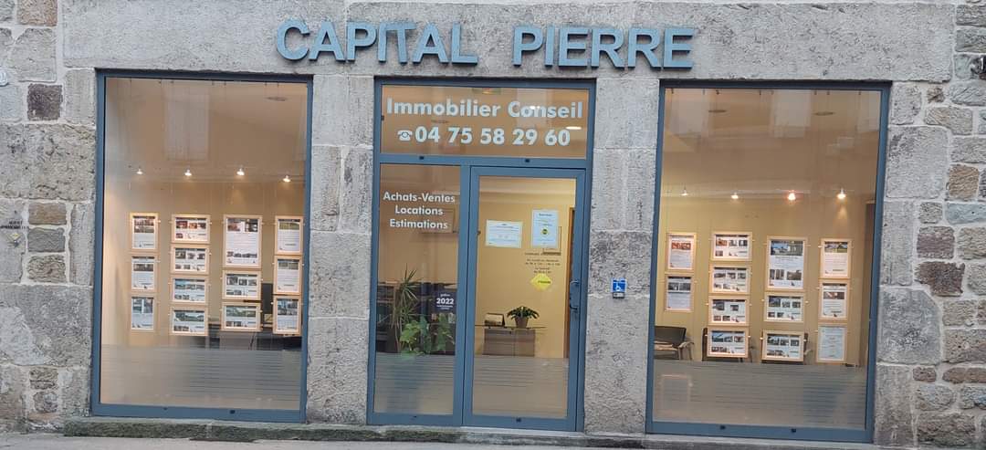 Agence immobilière Capital Pierre Immobilier Vernoux-en-Vivarais à Vernoux-en-Vivarais (Ardèche 07)