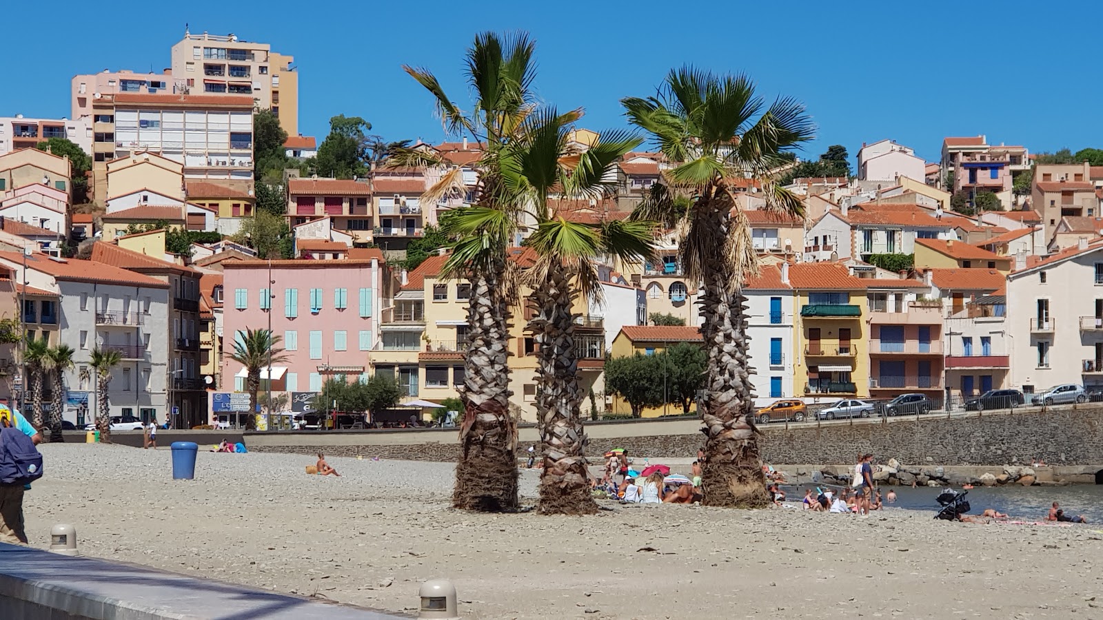 Foto av Banyuls sur Mer beach med hög nivå av renlighet