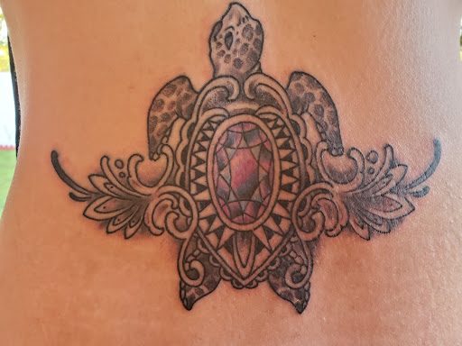 Explore dark feminine tattoo ideas, creative tattoo ideas in Conway, available at Hero Tattoo