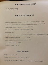 Restaurant Brasserie Les bateliers à Joué-lès-Tours (la carte)