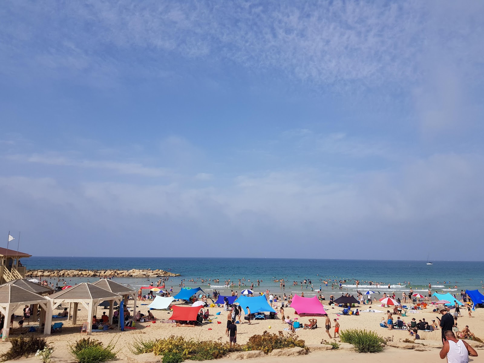 Foto di Tel Baruch beach con molto pulito livello di pulizia