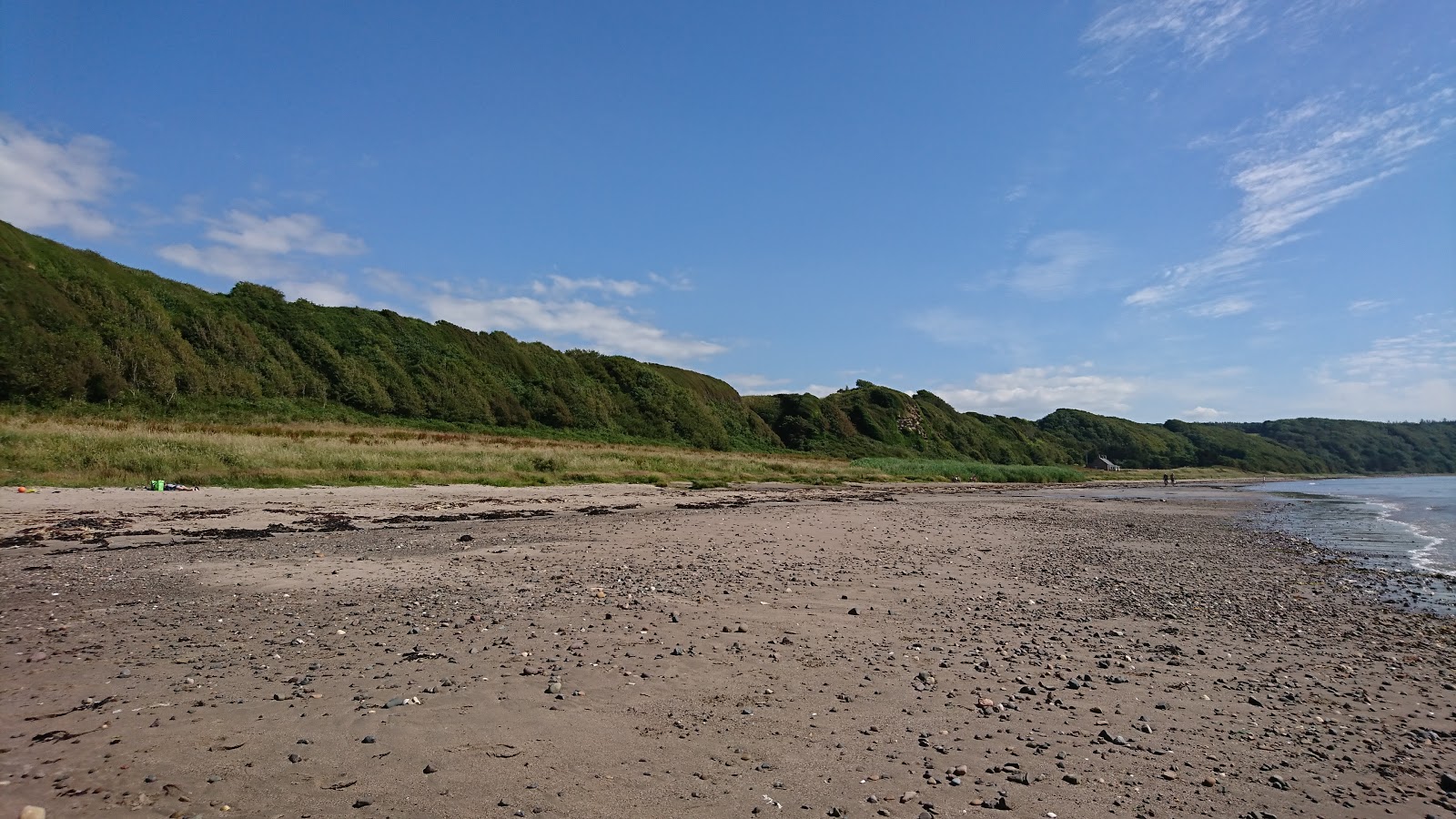 Photo of Croy Shore Beach and the settlement